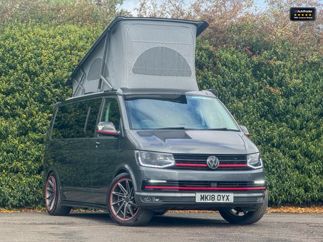 Volkswagen Transporter Camper|LWB|Highline|Electric PopTop|4 Berth|4 Belt