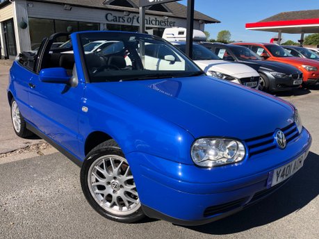 Volkswagen Golf 2.0 Convertible petrol manual just 55,000m AC, 16" BBS alloys