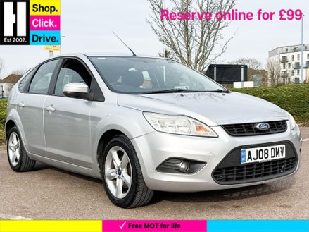 2008 FOCUS 1.8 ZETEC HATCHBACK 5DR PETROL MANUAL 169 G KM, 123 BHP YEAR... photo
