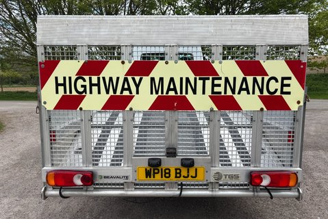 Vauxhall Movano L3H1 F3500 Lawn Mower Beavertail Truck 10