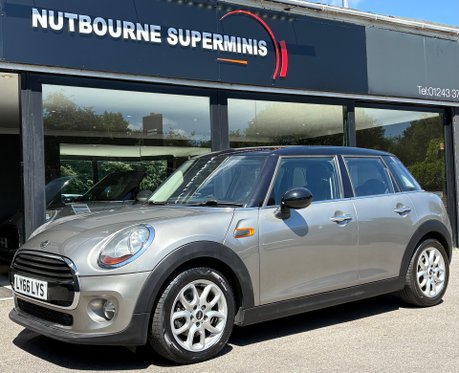 Mini Hatch Cooper 1.5 Petrol Automatic Pepper / Media XL 5 door+NAV+LEATHER £35 tax 1