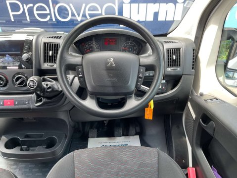 Peugeot Boxer 2.2 Boxer 440 L4H2 LIGHTWEIGHT MINIBUS 17SEATS w FULL WIDTH RAMP. E6 19