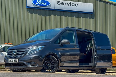 Mercedes-Benz Vito Crew Cab AUTO LWB L2H1 Sport 119 Camera Nav Sensors EURO 6