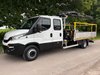 Iveco Daily 70C18D Double Cab Dropside with Hiab Crane - Air Con