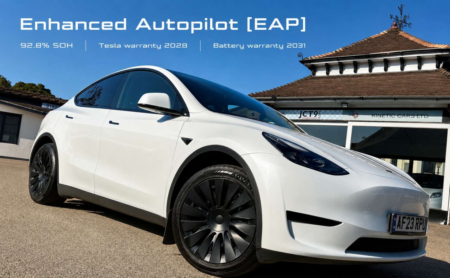 Tesla Model Y listing photo