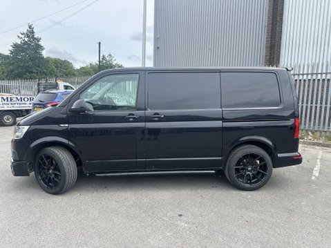 Volkswagen Transporter T6 TDI HIGHLINE BLACK FSH DAY VAN CAMPERVAN READY 3