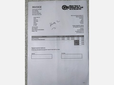 Renault Master 2.3 dCi 35 Business Panel Van 4dr Diesel Manual FWD LWB Medium Roof Euro 6 42