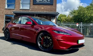 Tesla Model 3 PERFORMANCE AWD Ultra Red Metallic White Interior Impeccable Example! 1