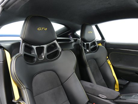 Porsche Cayman GT4 - One Owner - Full Porsche Service History Service History