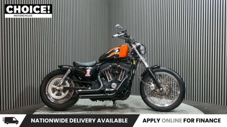 Harley-Davidson Sportster 1200 XL 2005 27K CUSTOM CRUISER BIKE NEW MOT 1200CC 1