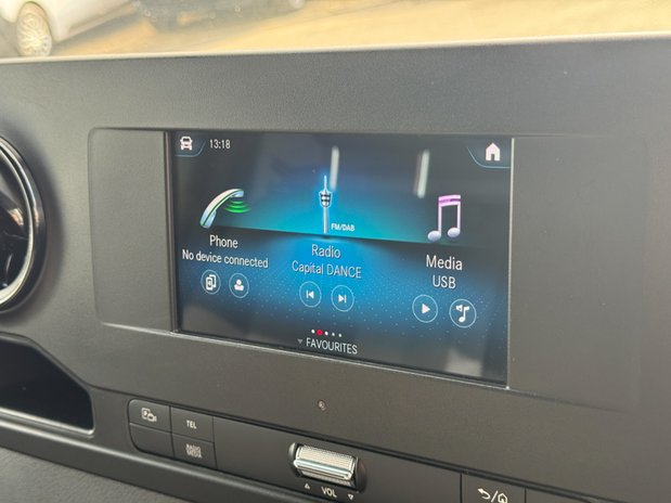Mercedes-Benz Sprinter LWB L3H2 High Roof Progressive 315 Camera Sensors EURO 6 SELECT 22