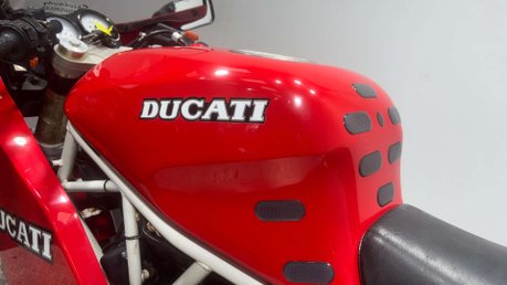 Ducati 750 1992 18K RUNNING PROJECT BIKE CLASSIC 6750 VTWIN CARBED 23