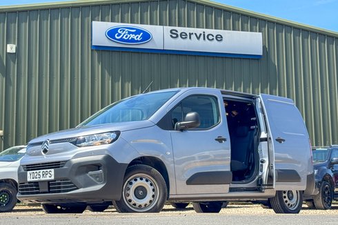 Citroen Berlingo Crew Cab LWB L2H1 Low Roof Enterprise Air Con Sensors EURO 6 NO VAT
