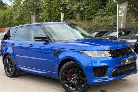 Land Rover Range Rover Sport AUTOBIOGRAPHY DYNAMIC - SVO PREMIUM PALLETTE BLUE -SLIDING PAN ROOF 1