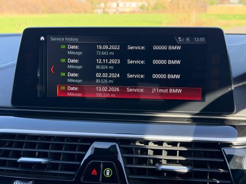 BMW 5 Series 3.0 530d M Sport Touring Auto xDrive Euro 6 (s/s) 5dr 90