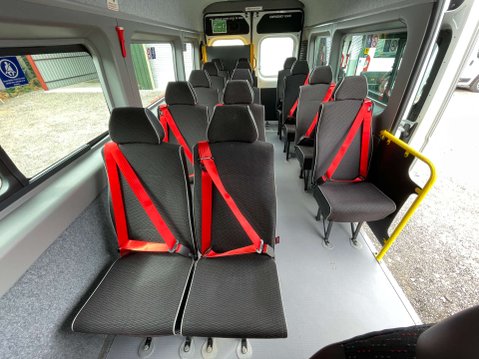 Peugeot Boxer 2.2 Boxer 440 L4H2 17-seat lightweight Non-D1 minibus with full width ramp. 4
