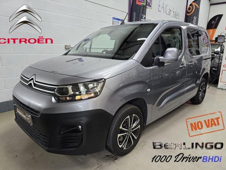Citroen Berlingo 1.6 BlueHDi 1000 Driver M SWB Euro 6 (s/s) 5dr