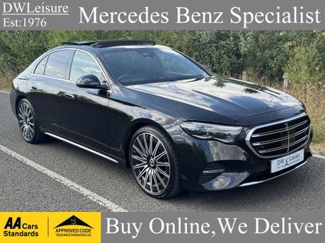 Mercedes-Benz E Class E220D Exclusive Edition MHEV Auto Diesel PAN ROOF/SUPERSCREEN PACKAGE/VAT Q