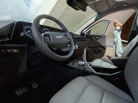 Image of driver's seat.