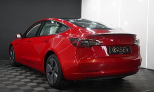 Tesla Model 3 LONG RANGE AWD White Interior Red Multi-coat Ryzen GROK AI One Owner VAT Q 11