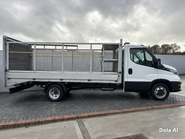 Iveco Daily 35C14 Beavertail Lawnmower Body - Large Ramp - Removable Cages 7