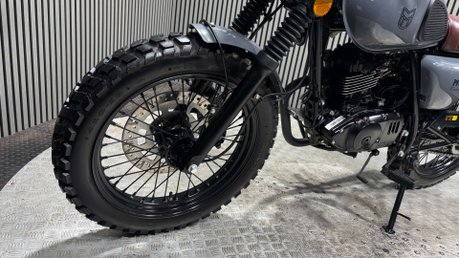 Mutt Hilts 2021 ONLY 529 MILES 1 OWNER WARRANTY 125CC SCRAMBLER 28
