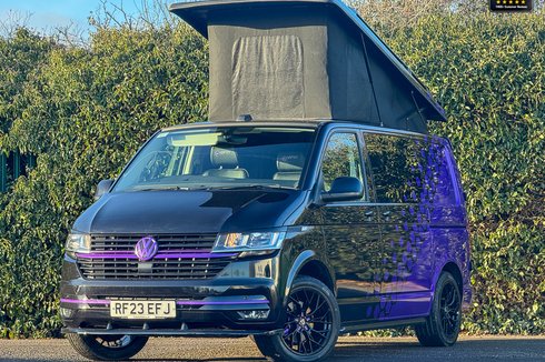 Volkswagen Transporter Camper|Highline|4 Belt|4 Berth|Kitchen|Pop Top|Euro 6|Vanlux