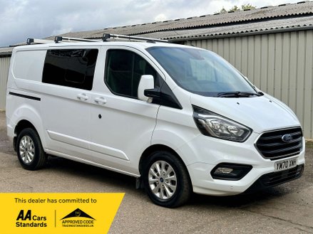 Ford Transit Custom 2.0 300 EcoBlue Limited Crew Van L1 H1 Euro 6 (s/s) 5dr (6 Seat)