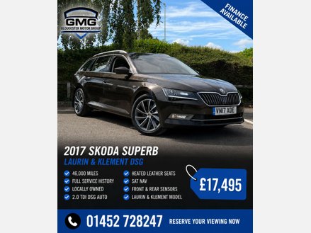 Skoda Superb 2.0 TDI Laurin & Klement Estate 5dr Diesel DSG Auto 6Spd Euro 6 (s/s) (190 