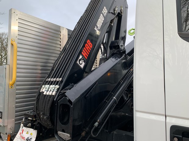 Iveco Eurocargo 180E28S Dropside c/w HiAb X-HIDUO 158-B2 Crane *NEW* 7