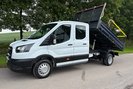 Ford Transit 350 Drw L3 130 ps Crew Cab Tipper - Air Con