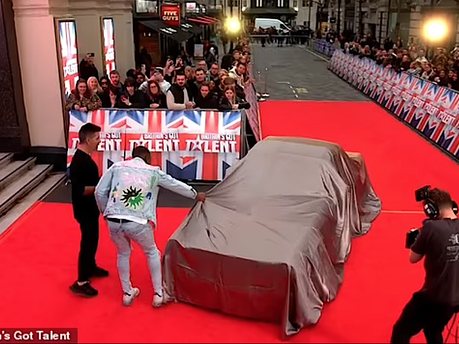 Simon Cowell reunited with his Triumph TR6 he bought from us in March 1994. 2