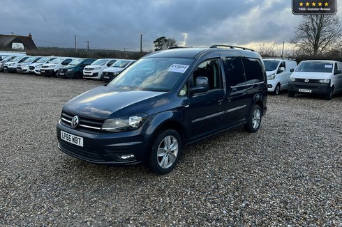 Volkswagen Caddy Maxi AUTO LWB L2H1 Highline Bmt Air Con Alloys Air Con Sensors EURO 6 NO VAT
