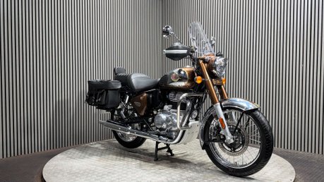 Royal Enfield Classic 2023 LESS THAN 2K OUTSTANDING CONDITION PANNIERS SCREEN ETC 350CC 2