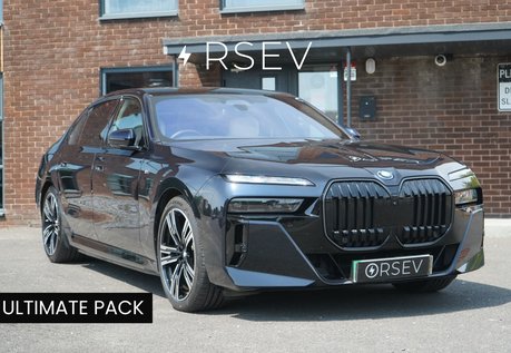 BMW I7 EDRIVE50 M SPORT Ultimate Pack Theatre Screen Bowers&Wilkins No Lux Tax VQ