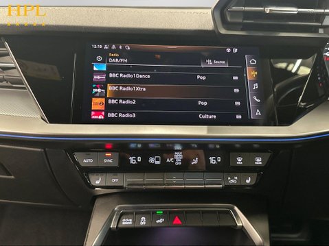 Audi A3 1.4 TFSIe 40 S line Sportback 5dr Petrol Plug-in Hybrid S Tronic Euro 6 (s/ 18