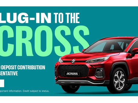 SUZUKI ACROSS £2750 DEPOSIT CONTRIBUTION