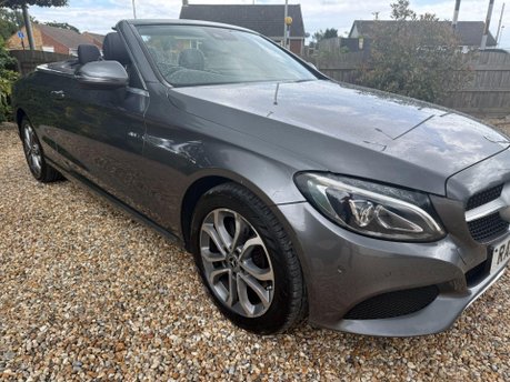 Mercedes-Benz C Class 2.1 C220d Sport (Premium Plus) Cabriolet G-Tronic+ 4MATIC Euro 6 (s/s) 2dr 7