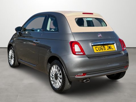 Fiat 500 1.2 Lounge 2dr Dualogic Convertible 3