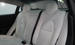 Tesla Model 3 RWD White Interior 19" Sport Wheels GROK Ryzen Chip One Owner Heat Pump 18
