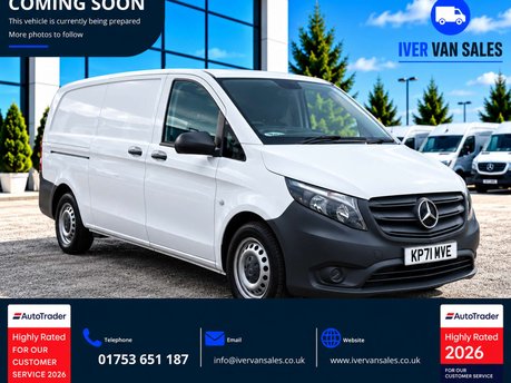 Mercedes-Benz Vito 2.0 116 CDI Progressive Panel Van 5dr Diesel G-Tronic RWD L3 Euro 6 (s/s) (