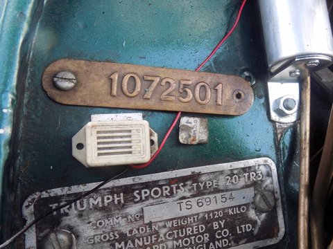 Triumph TR3A SPORTS 35