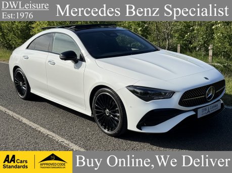 Mercedes-Benz CLA Class CLA 180 MHEV AMG Line Premium Plus Auto Petrol Coupe PAN ROOF/MEMORY SEATS