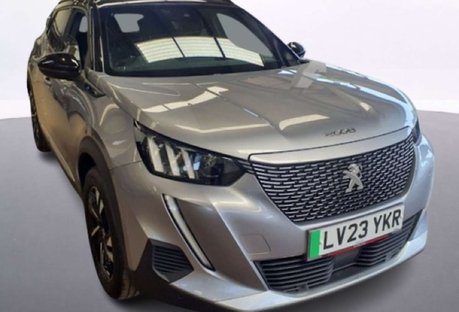 Peugeot e-2008 50kWh GT SUV 5dr Electric Auto (7kW Charger) (136 ps)