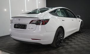 Tesla Model 3 PERFORMANCE AWD Enhanced Autopilot White Interior Ryzen GROK AI Front PPF 6