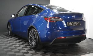 Tesla Model Y PERFORMANCE One Owner GROK AI Deep Blue Metallic 21" Uberturbines VAT Q 3