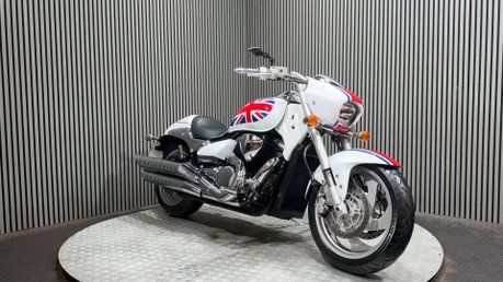 Suzuki Intruder 1500 2012 ONLY 16K FRESHLY PAINTED UNION JACK MOT SEP 2027 2