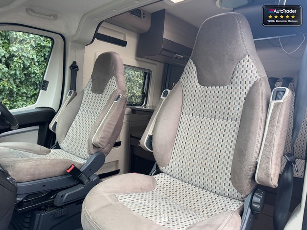 Hobby Vantana Fiat|2 Berth|4 Belt|Rear Tranverse Bed|Awning|Solar Panel|TV Ariel 9