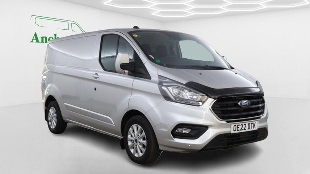 Ford Transit Custom SWB L1H1 Low Roof Limited 300 Air Con Alloys Sensors Cam Tow Bar EURO 6 2