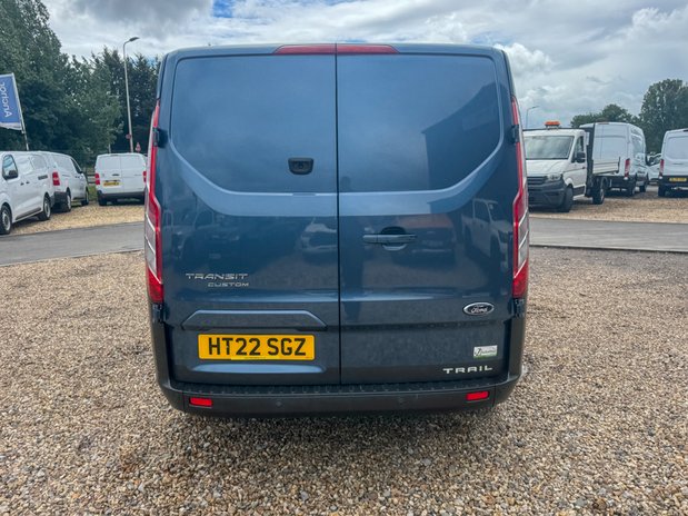 Ford Transit Custom Crew Cab LWB L2H1 Low Roof Trail 320 Air Con Alloys Sensors Cam EURO 6 8